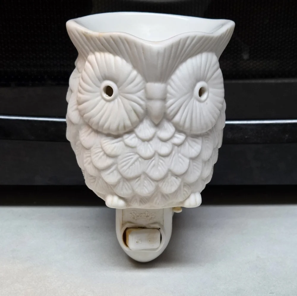 Scentsy Whoot Owl Mini Wall Plug In Wax Warmer